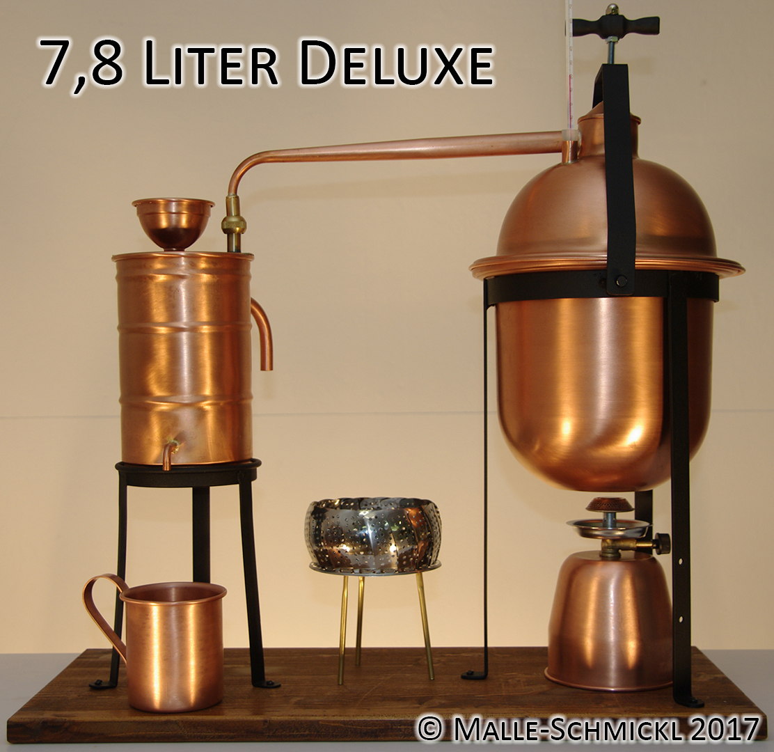 Destille DELUXE, 7,8 Liter