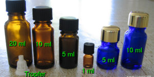 Blauglasflasche 5 ml